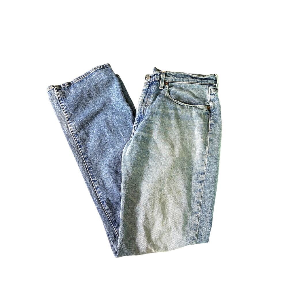 Levi’s 527 Bootcut Jeans W34 L34 Light Wash Distressed